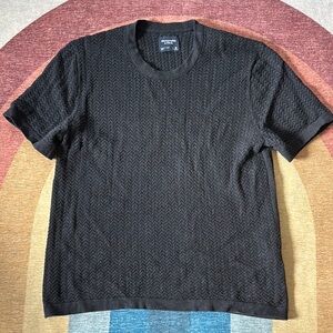 Abercrombie & Fitch Black Short Sleeve Tee